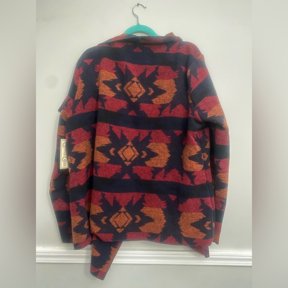 NWT Cripple Creek Navajo Open Front Blanket Wrap
Jacket - Picture 2 of 4